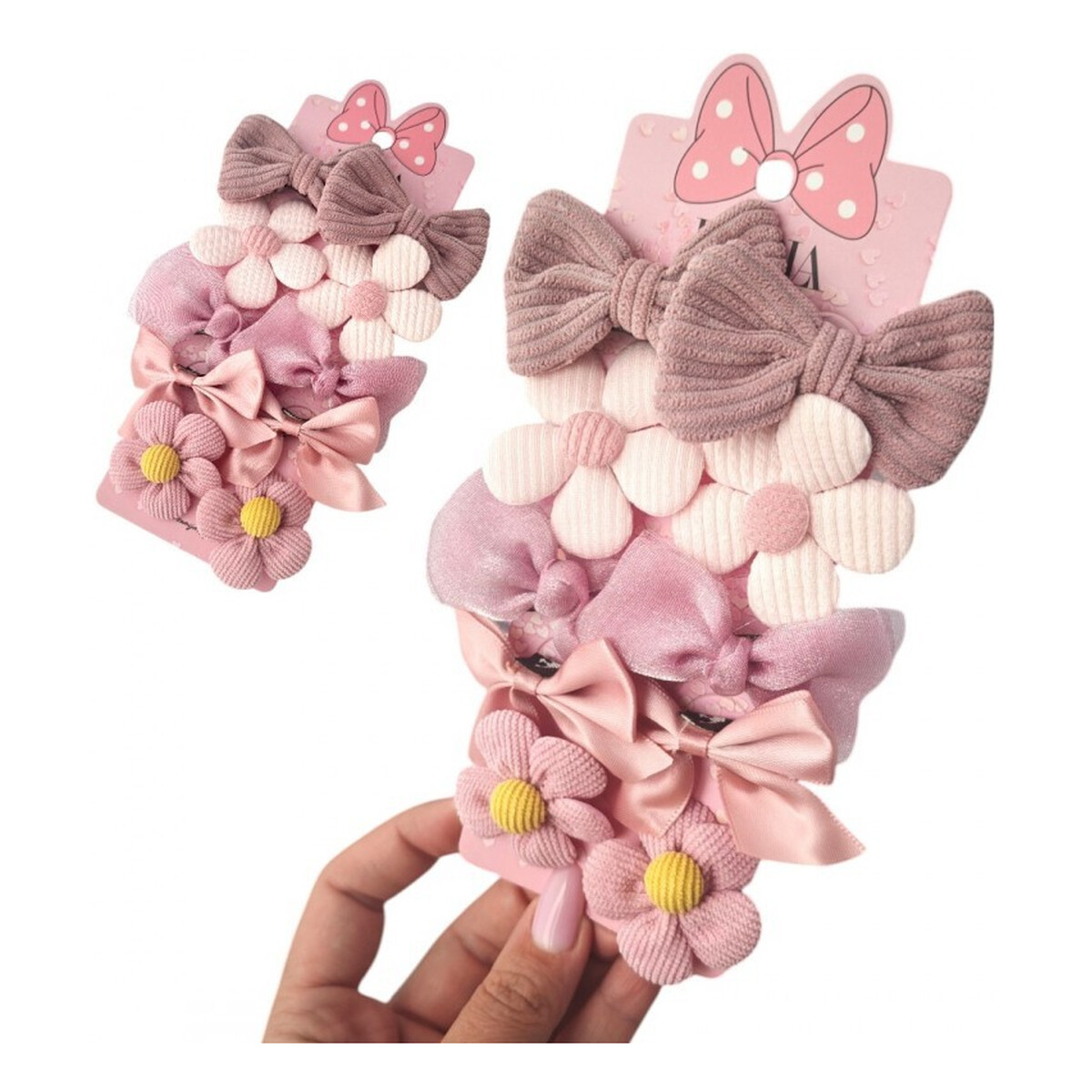 Ecarla Gumki d/wł gum169 Zestaw gumek 10w1