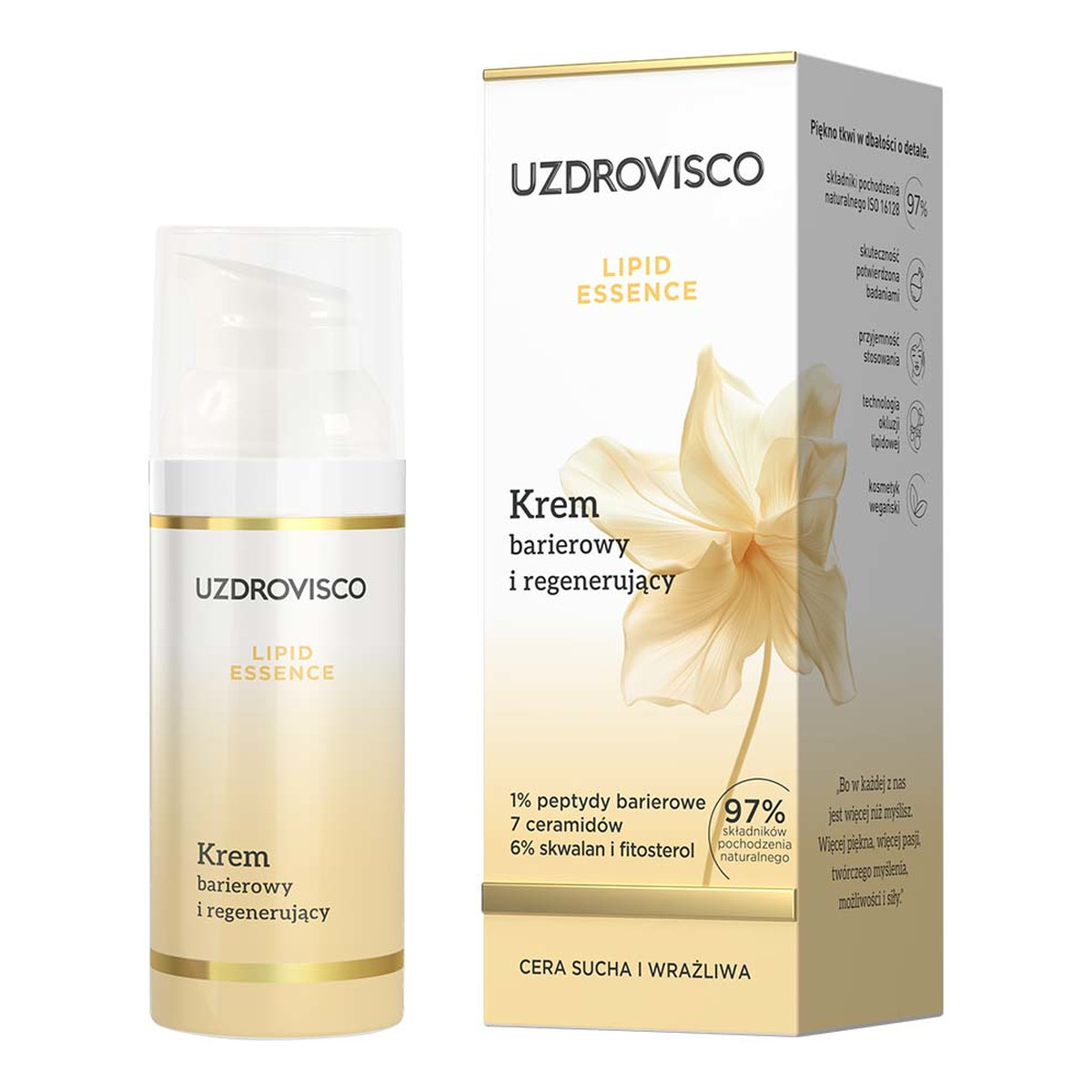 Uzdrovisco Lipid Essence Krem barierowy i regenerujący 50ml