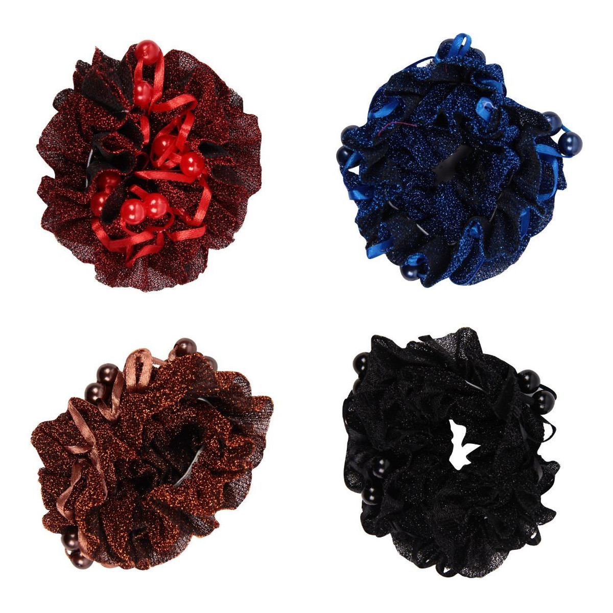 Donegal Don ozdoba (fa-5739) do włosów gumka na święta 1 szt. MIX