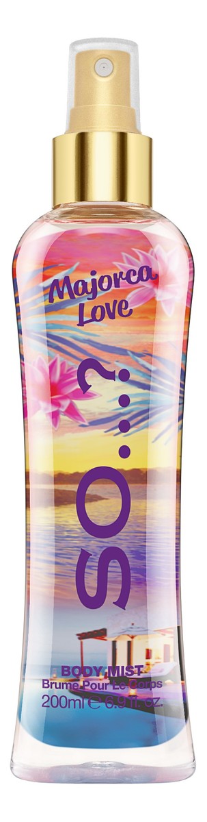 Mgiełka perfumowana do ciała majorca love