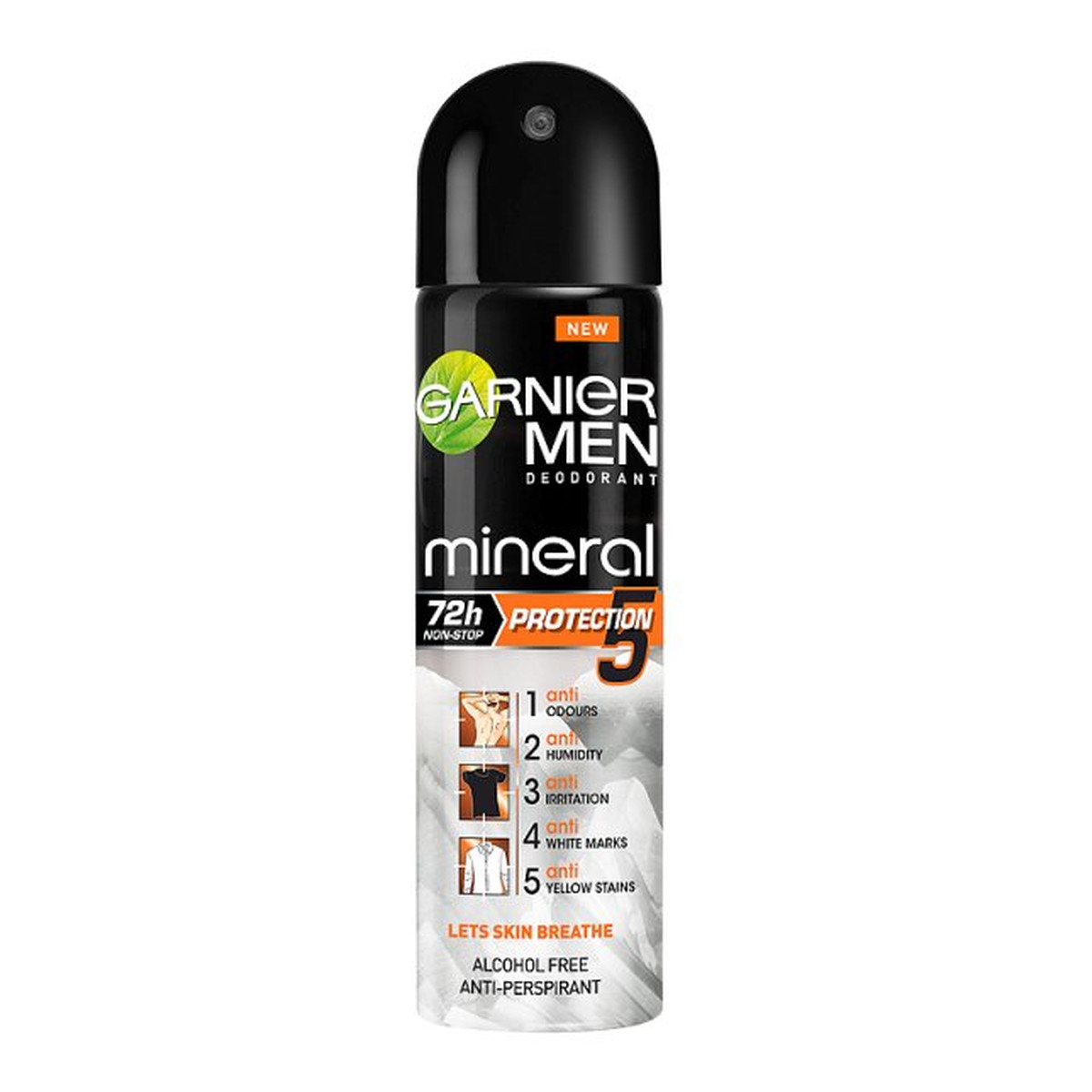 Garnier Men Mineral Protrction5 Dezodorant Spray 150ml