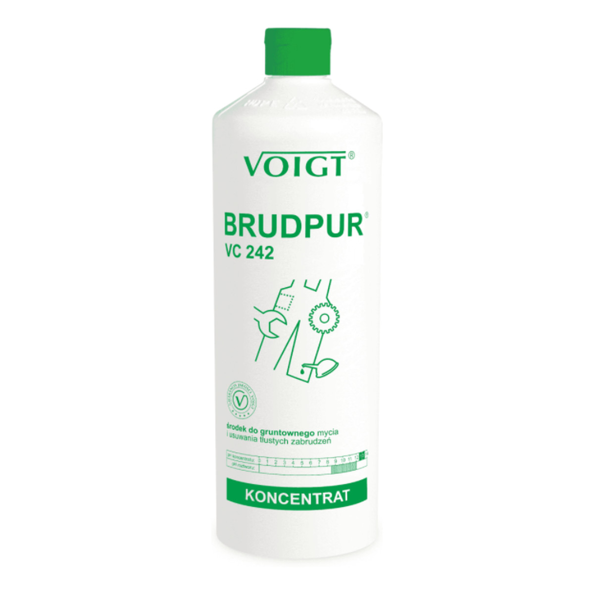 Voigt Brudpur Środek Do Gruntownego Mycia I Usuwania Tłustych Zabrudzeń VC242 1000ml