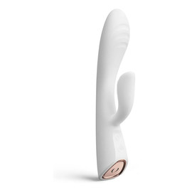 Flexi rabbit wibrator typu króliczek white