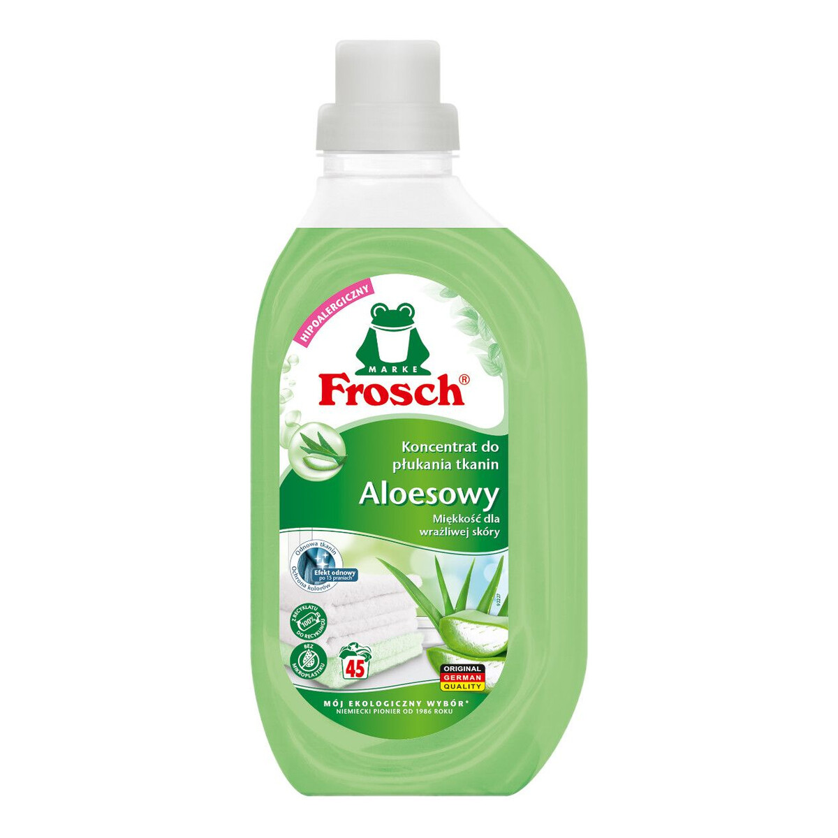 Frosch Koncentrat do płukania tkanin Aloesowy 900ml