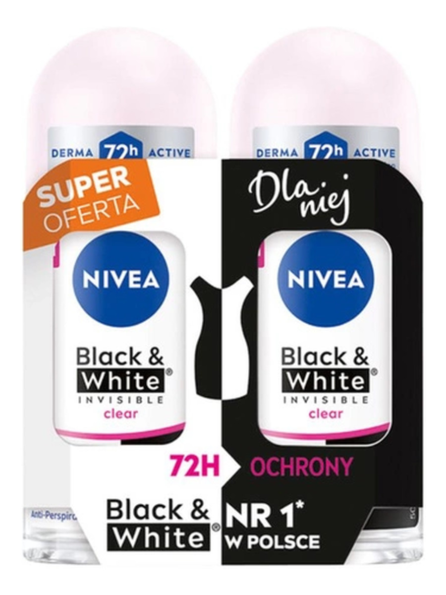 Antyperspirant damski w kulce 2szt.x50ml