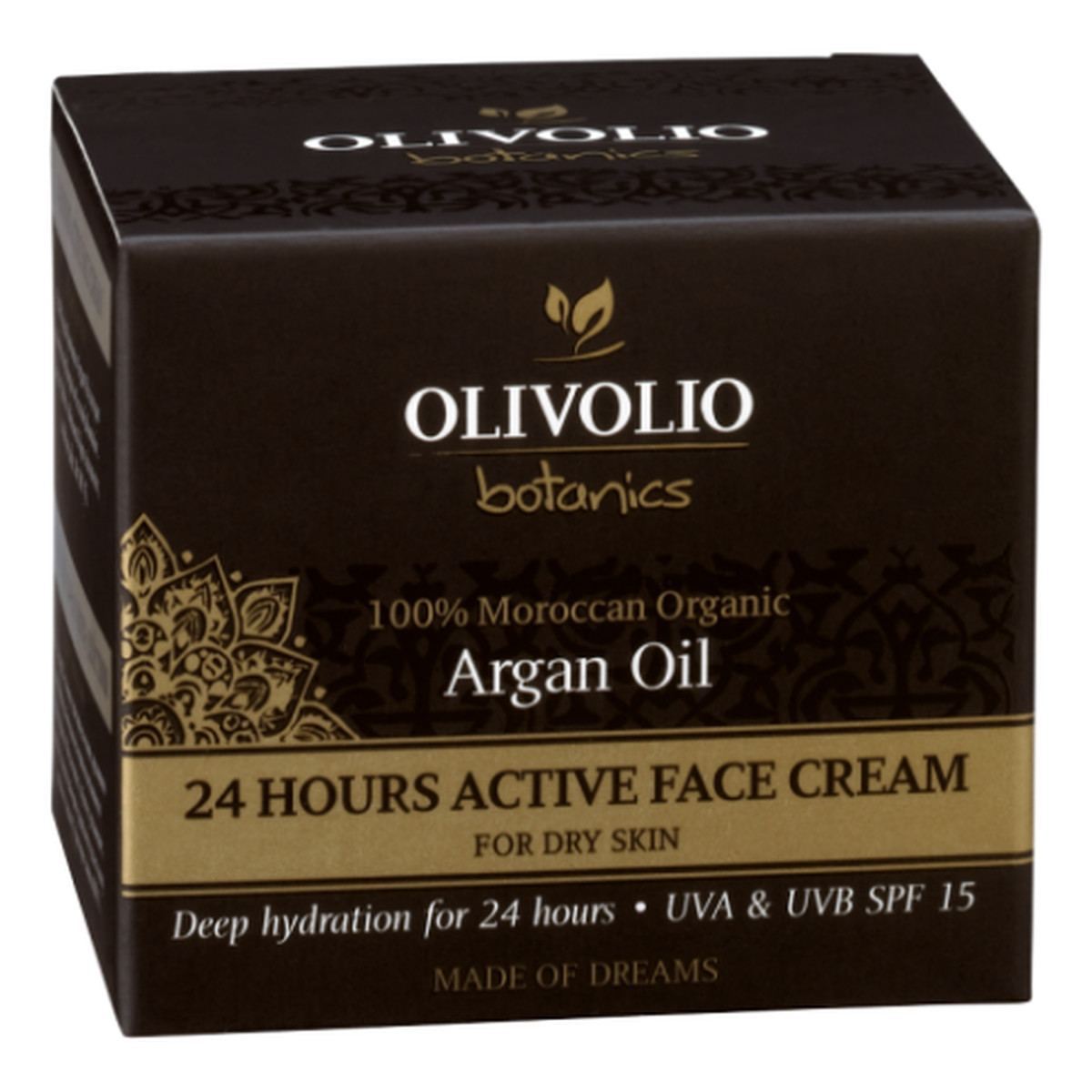Olivolio Argan Oil 24 Hours Active Face Cream Arganowy krem do twarzy z koenzymem Q10 50ml