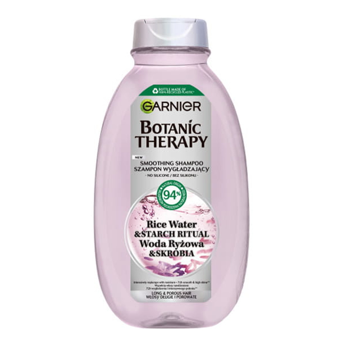 Garnier Ultra doux szampon do włosów długich replumping rise water & starch (woda ryżowa i skrobia) 400ml
