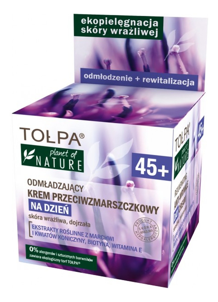 Odmładzający Krem Na Dzień 45+