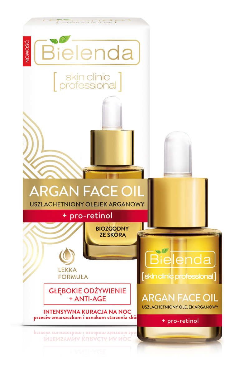 Uszlachetniony Olejek Arganowy + Pro-retinol