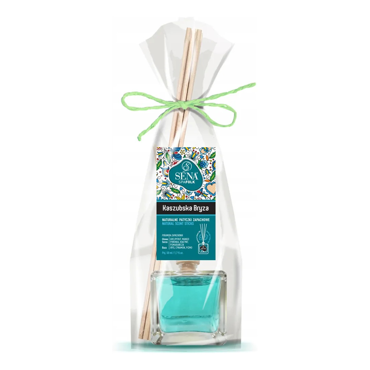 Sena Folk Patyczki zapachowe Kaszubska Bryza 50ml