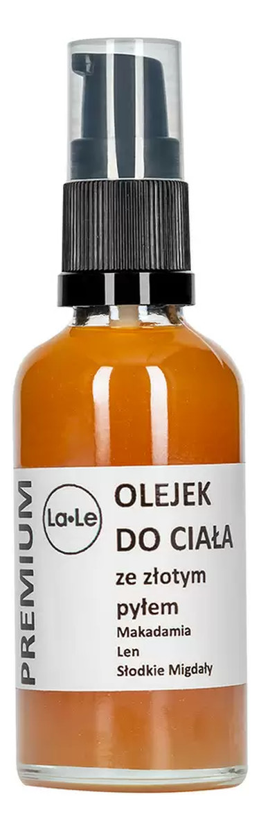 Olejek do ciała ze złotym pyłem