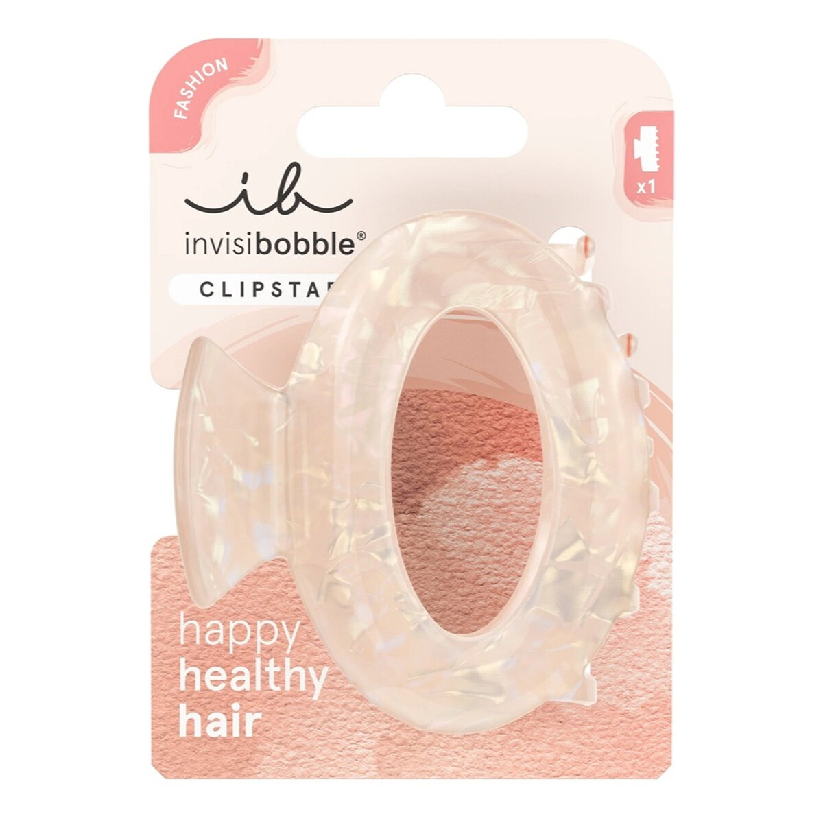 Invisibobble Clipstar Fashion klamra do włosów Rosy Bliss M 1szt.