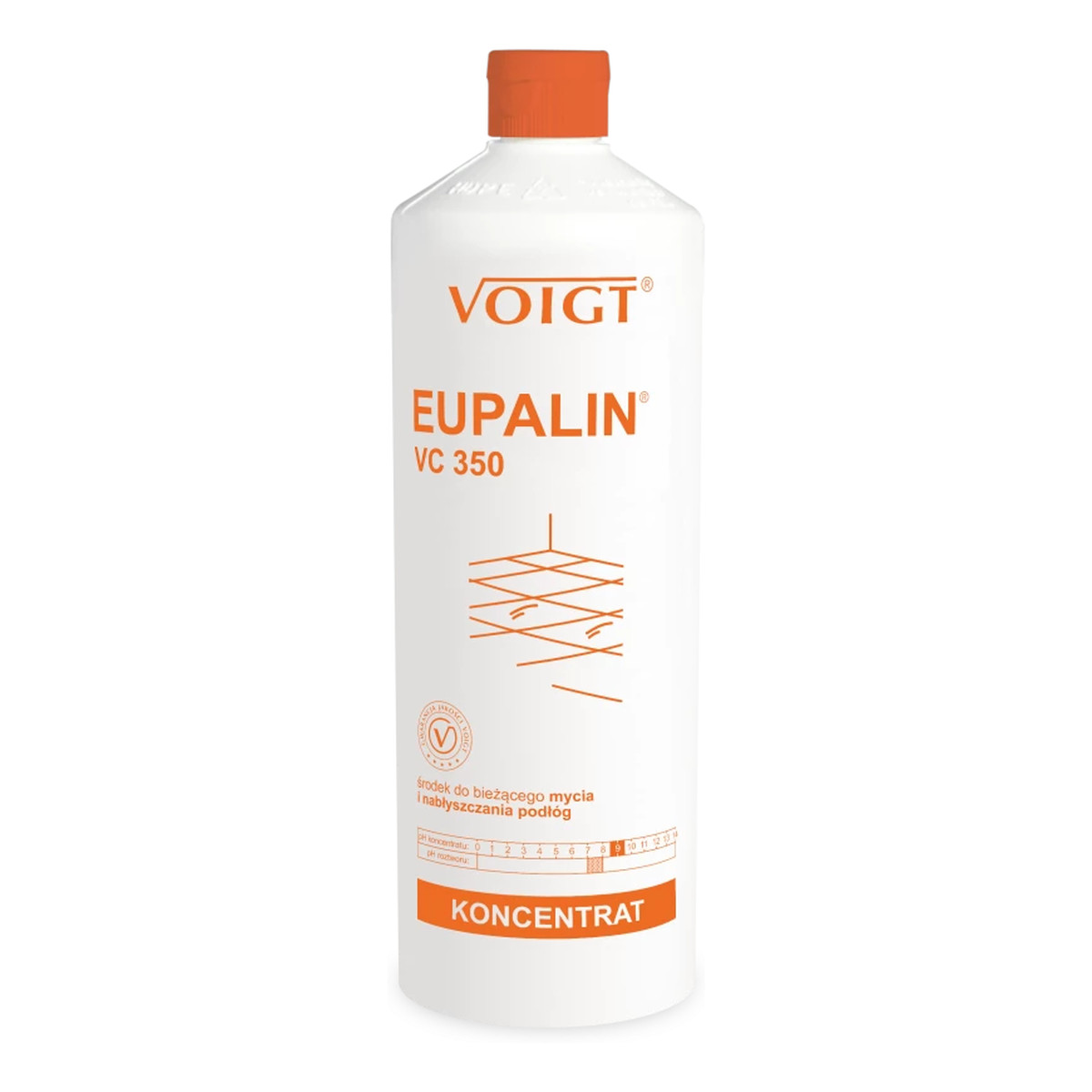 Voigt Eupalin Środek Do Bieżącego Mycia I Nabłyszczania Podłóg VC350 1000ml