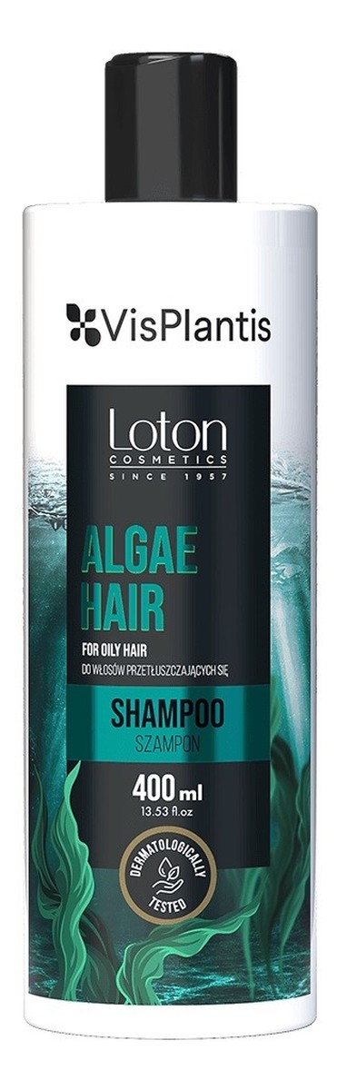 Szampon z algami do włosów przetłuszczających się - Algae Hair