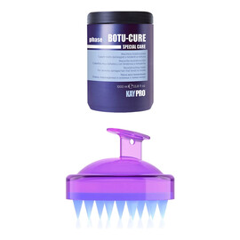 Maska do włosów odbudowująca 1L + Masażer do skóry głowy