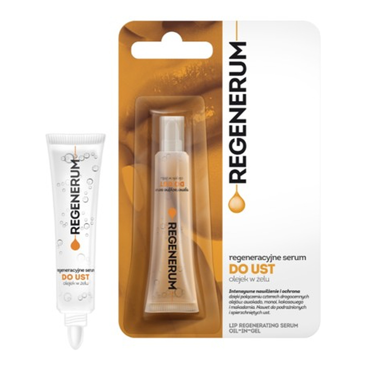 Regenerum Regeneracyjne serum do ust olejek w żelu 7g