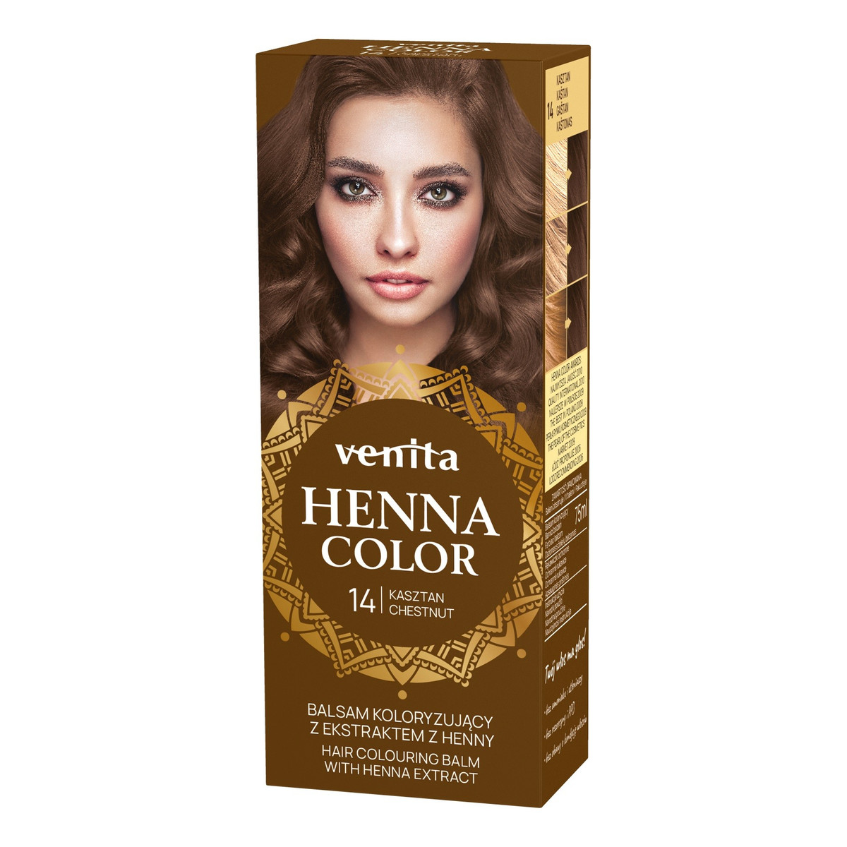 Venita HENNA COLOR Balsam koloryzujący z ekstraktem z henny TUBA 75ml