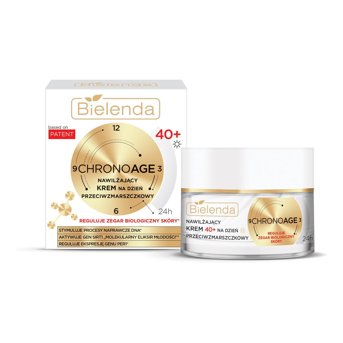Bielenda Chrono age 24h Krem przeciwzmarszczkowy 40+ na dzień 50ml