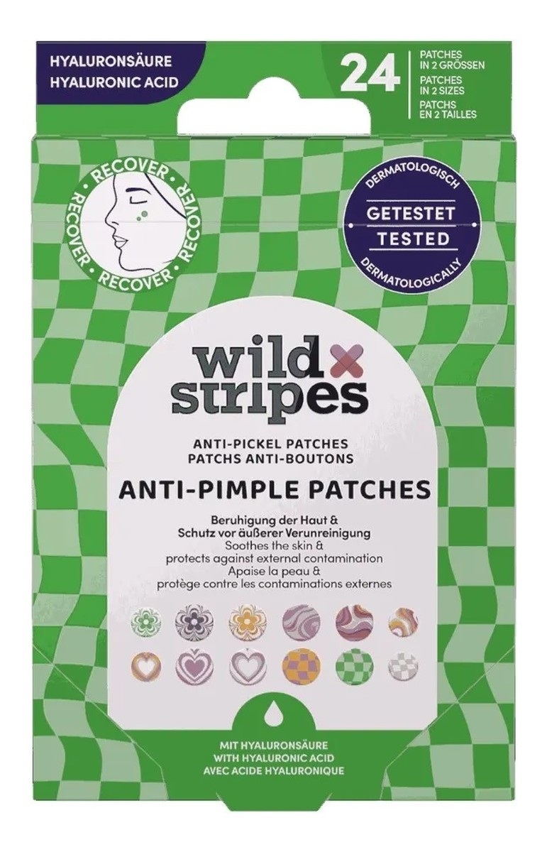 Anti-Pimple Patches plastry na wypryski z kwasem hialuronowym 24szt.