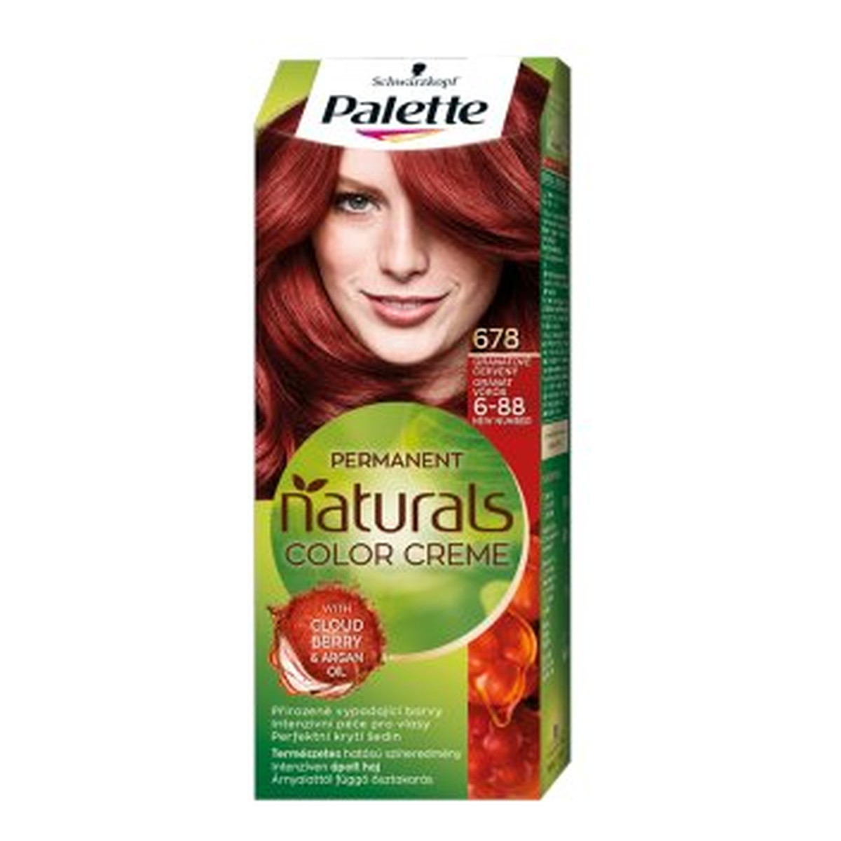 Palette Natural Colors Permanent Farba Do Włosów 110ml