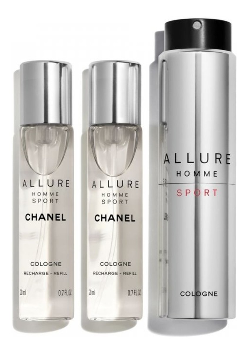 Zestaw woda kolońska spray + wkład 3x20ml