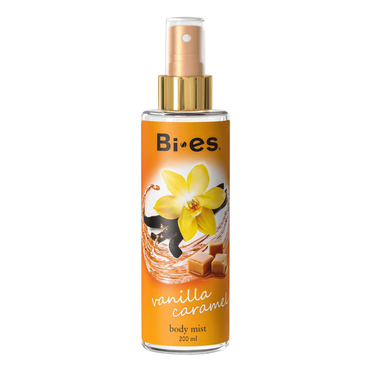 Bi-es Body Mist Vanilla Caramel Mgiełka do ciała 200ml
