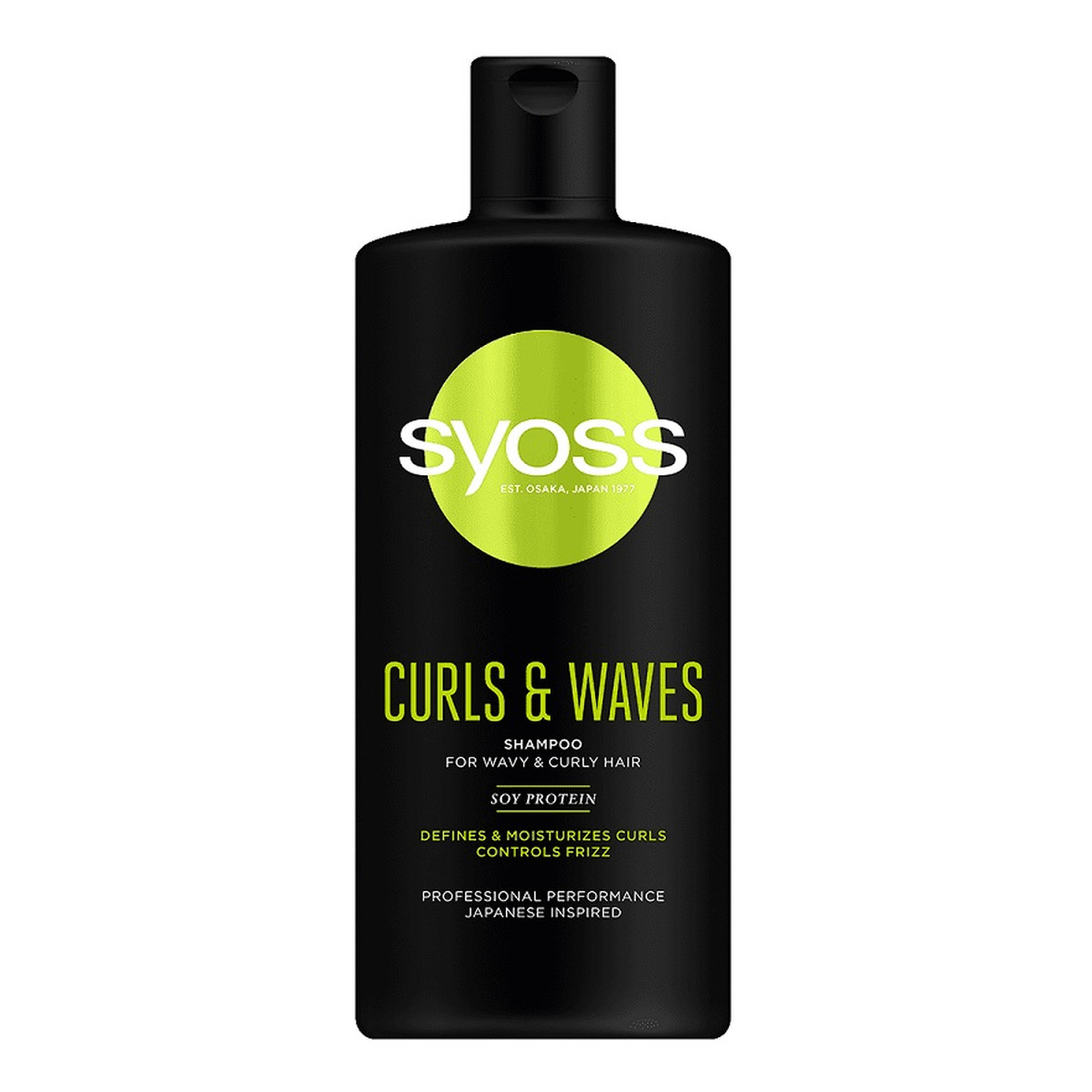 Syoss Curls & waves shampoo szampon do włosów falowanych i kręconych 440ml