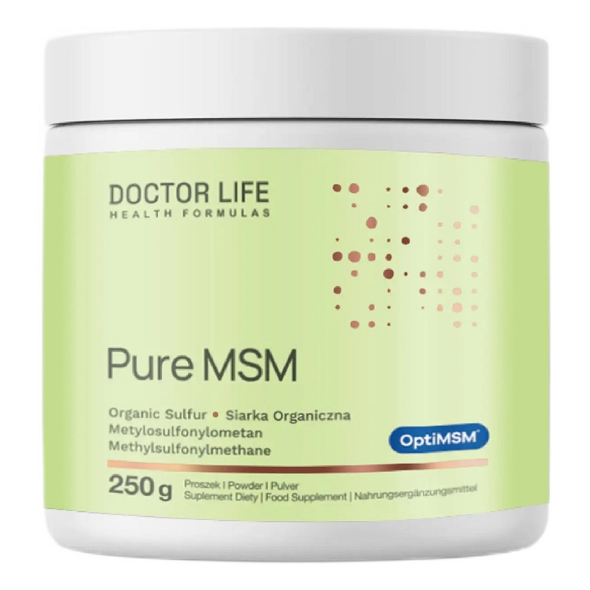 Doctor Life Pure MSM suplement diety w proszku 250g