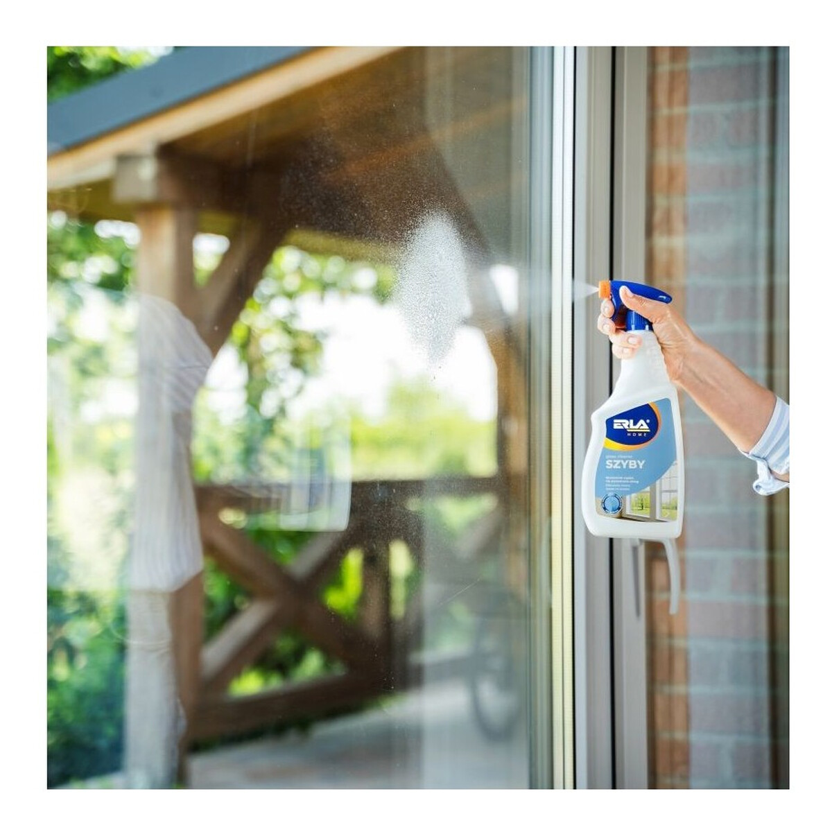 Erla Home Płyn Do Mycia Szyb i Luster 750ml