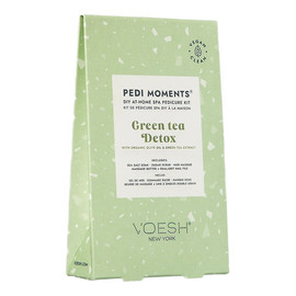 Zestaw do 4-etapowego pedicure green tea detox