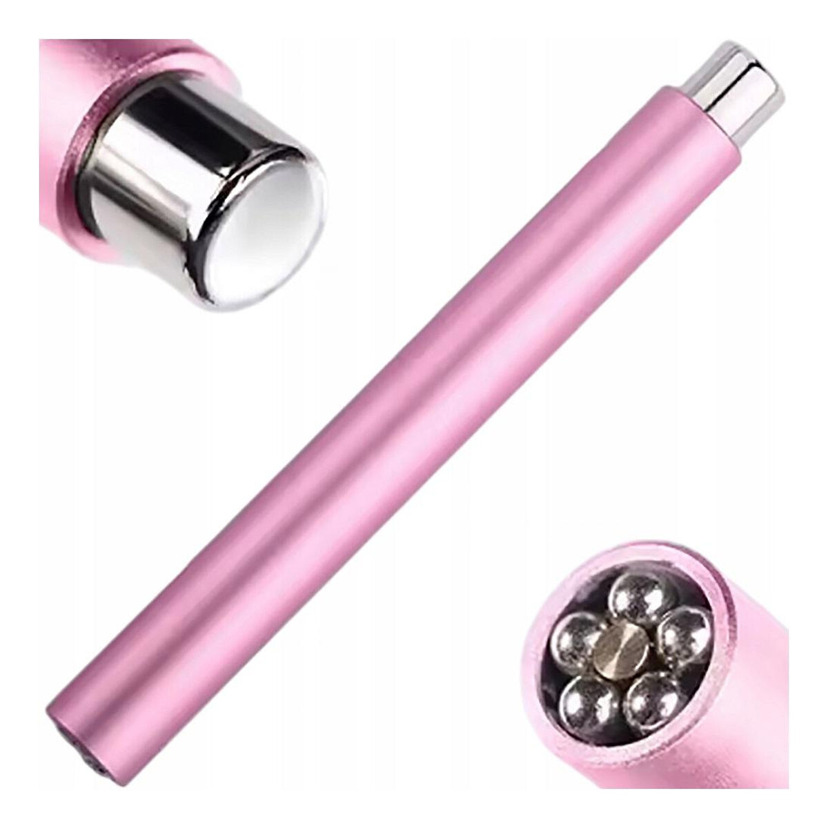 Magnetyzer 2w1 Walec Do kociego Oka Różowy