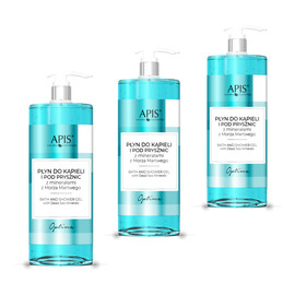 Płyn Do Kąpieli i Pod Prysznic Minerały Z Morza Martwego 3x1L