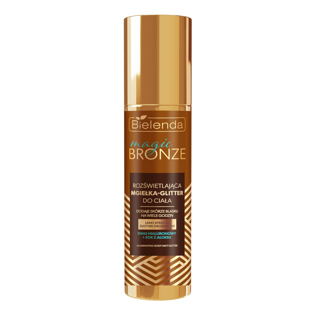 Bielenda Magic Bronze rozświetlająca Mgiełka-Glitter do ciała 75ml