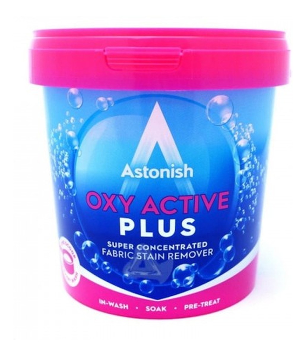 Oxy-Plus Stain Remover - Uniwersalny odplamiacz do tkanin z aktywnym tlenem