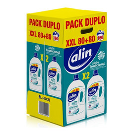 Traditional Płyn do prania tkanin kolorowych duopack 80+80 prań