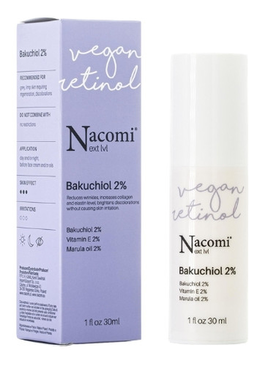 Bakuchiol 2% serum do twarzy