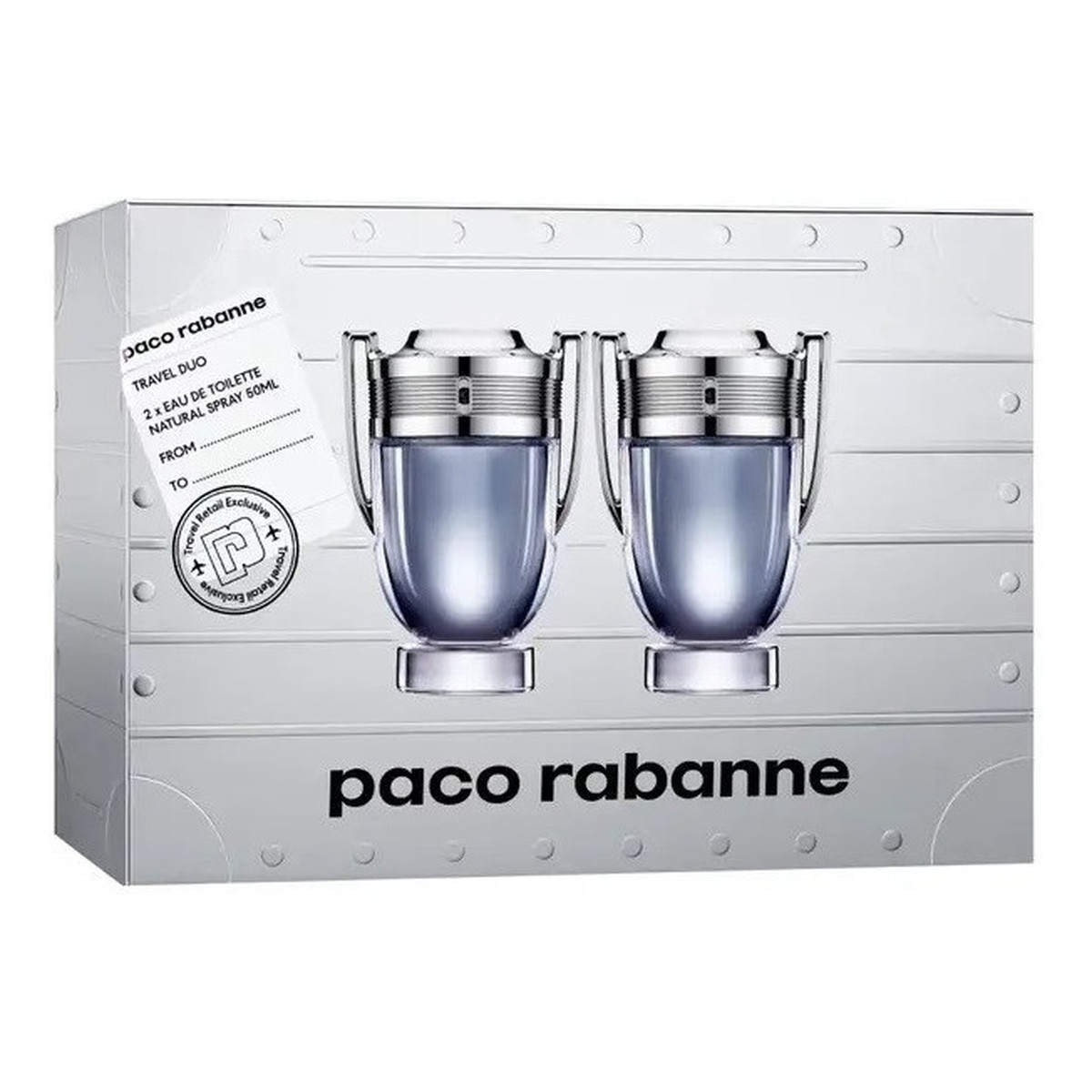 Paco Rabanne Invictus Zestaw woda toaletowa spray 2x50ml 100ml