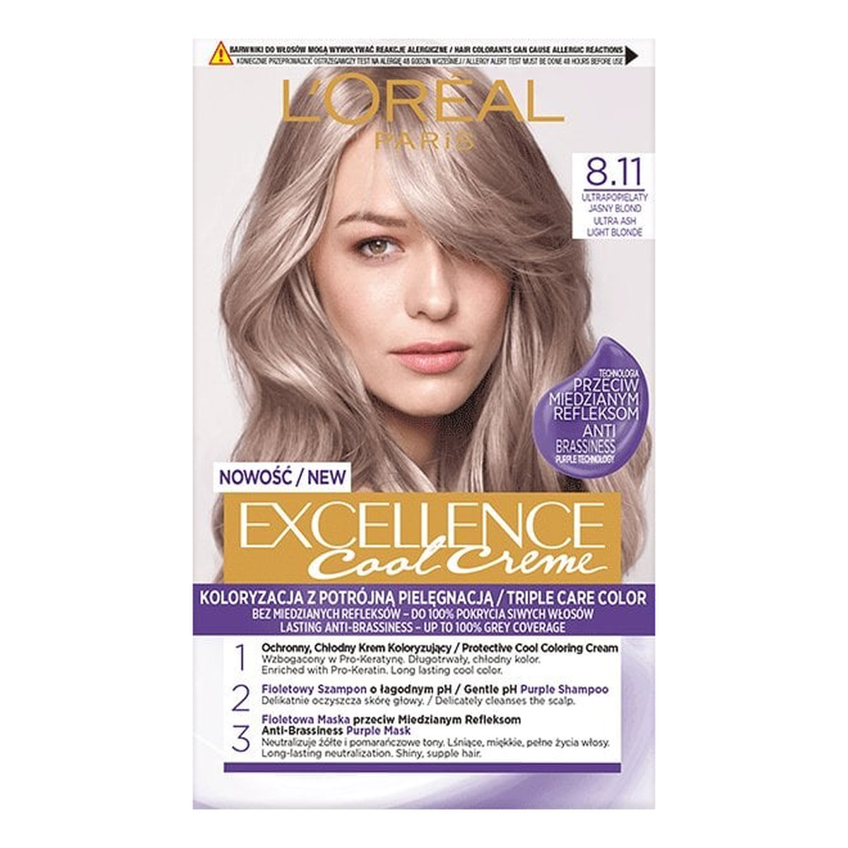 Loreal Excellence Cool Creme Farba do włosów