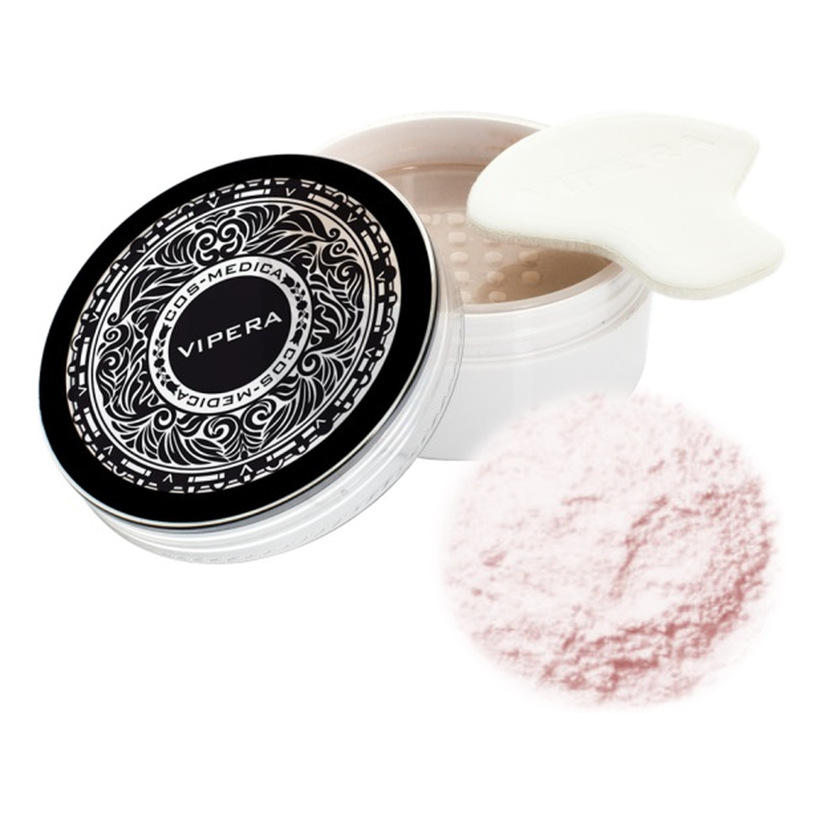 Vipera Derma Powder Anti-Aging różany puder sypki do cery dojrzałej Transparentny 11g