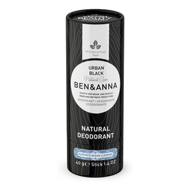 Deodorant naturalny dezodorant na bazie sody sztyft kartonowy Urban Black