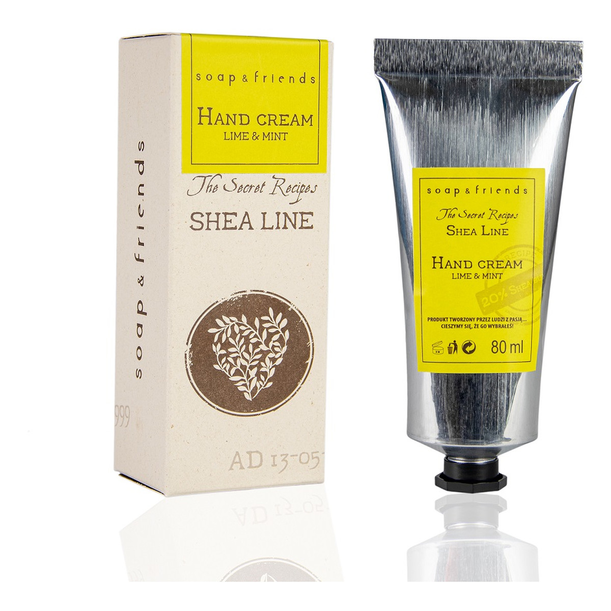 The Secret Soap Store Shea Line Krem do rąk limonka z miętą 80ml