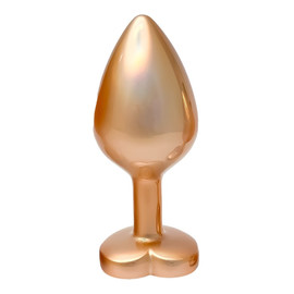 Gleaming love pearl gold plug korek analny m