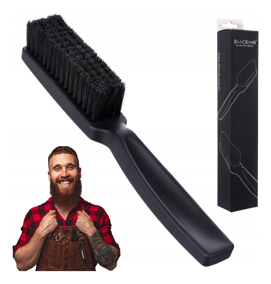 Fade Brush - Zmiotka Barberska Do Wymiatania Włosów
