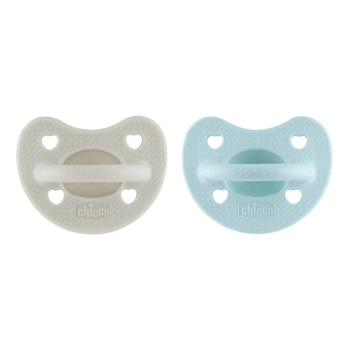 Chicco PhysioForma Luxe smoczek silikonowy uspokajający 6-16m Miętowy 2szt.