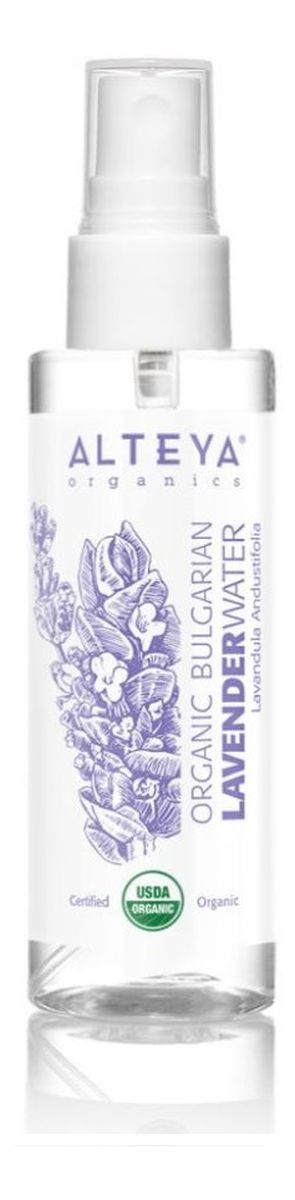 Bulgarian Lavender Water Organiczna woda lawendowa w sprayu