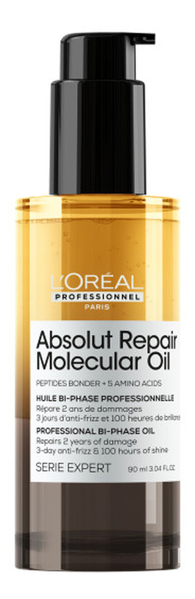 Absolut Repair Molecular dwufazowy olejek odbudowujący