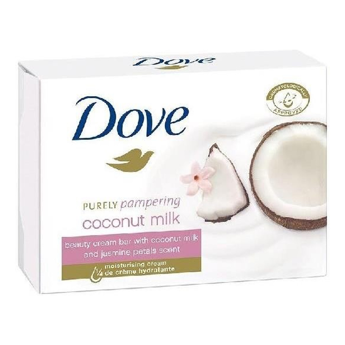 Dove Purely Pampering Coconut Milk Kremowa Kostka Myjąca 100g