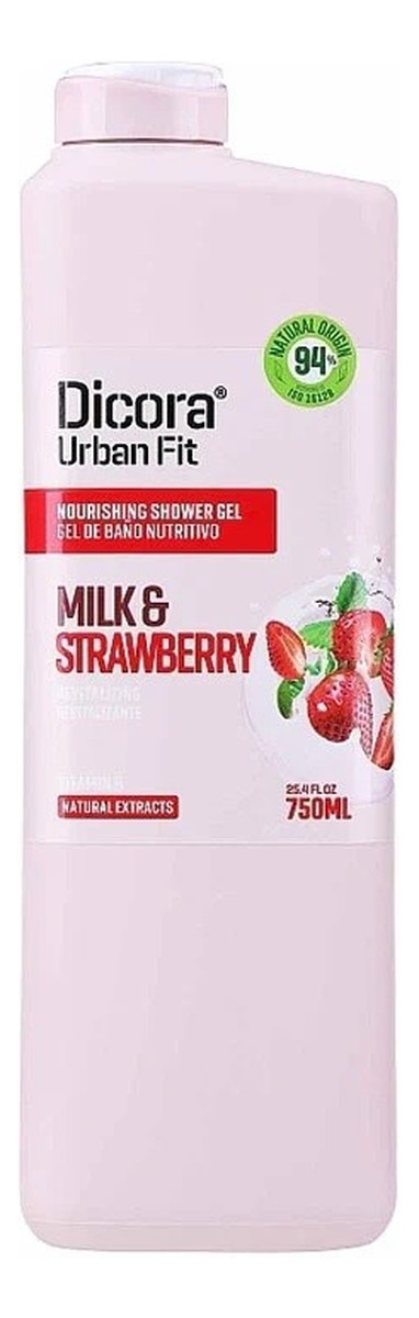 Żel pod prysznic Truskawka i Mleko
