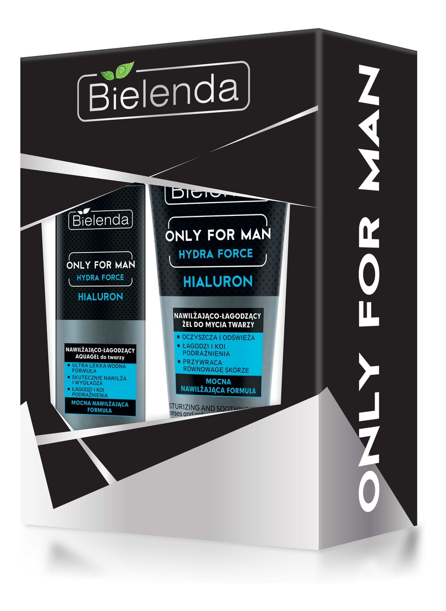 HYDRA FORCE zestaw kosmetyków (krem 50ml + żel do mycia twarzy 150ml)