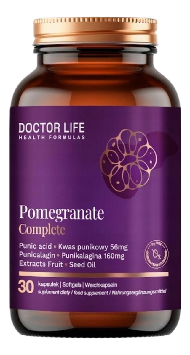 Pomegranate Complete suplement diety 30 Kapsułek